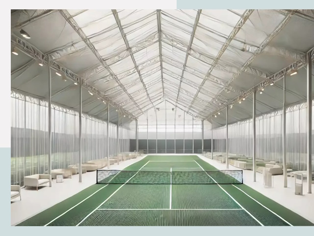 Строительство теннисных кортов в Первоуральске