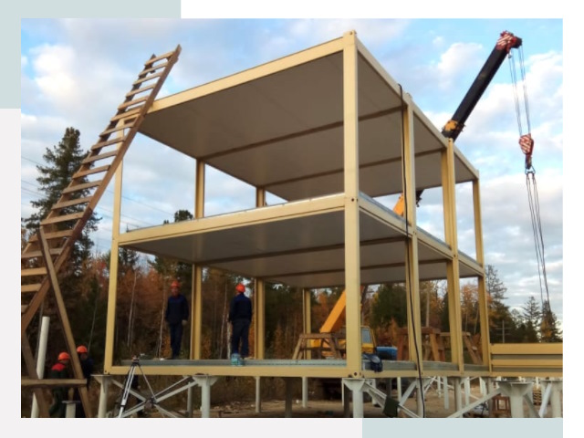 Строительство модульных здания Первоуральск