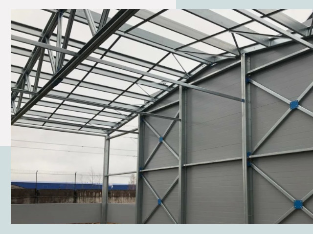 Каркасные ангары от СтальСтрой-Прв по цене от 618 руб.