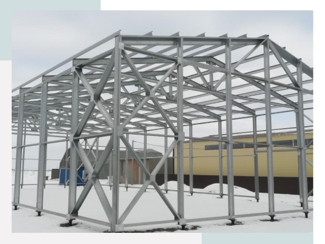 Каркасные ангары в Первоуральске