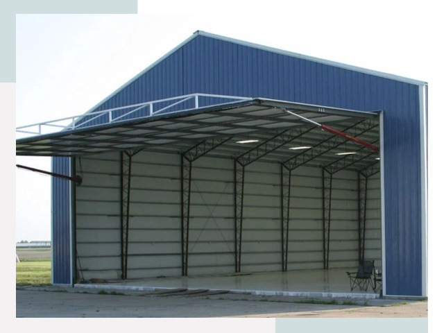 Прямо стенные ангары в Первоуральске