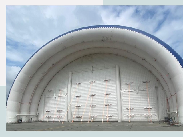 Пневмокаркасные ангары от СтальСтрой-Прв по цене от 618 руб.