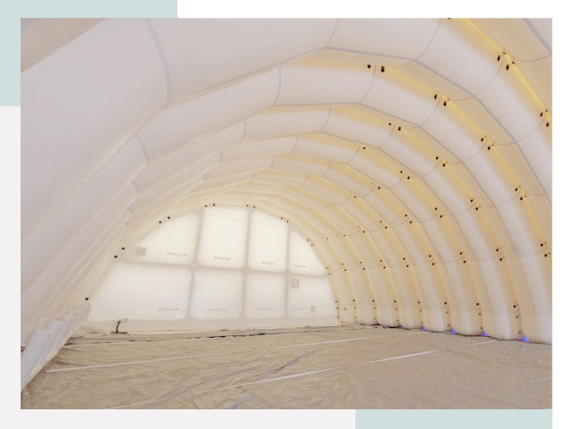 Пневмокаркасные ангары в Первоуральске