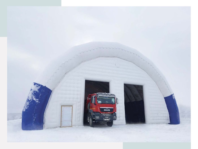 Мобильные ангары в Первоуральске