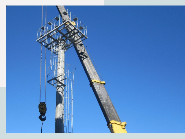 Монтаж осветительных мачт в Первоуральск от 618 руб.