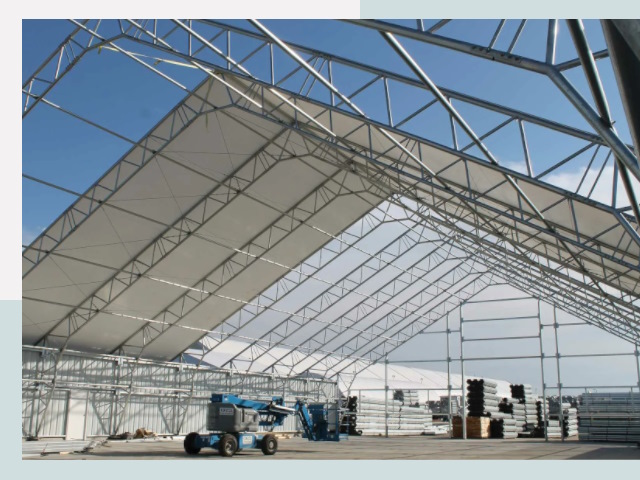 Каркасно-тентовые сооружения от СтальСтрой-Прв по цене 618 руб.