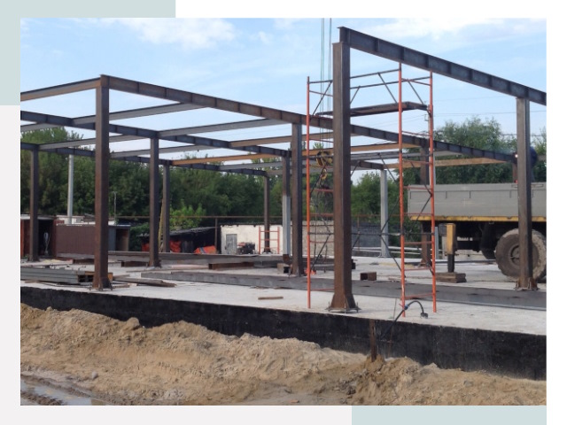 Фундамент для ангаров в Первоуральске