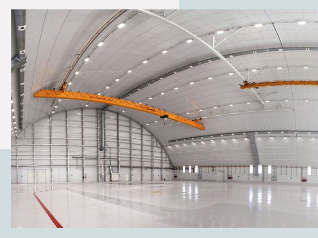 Оснащение ангаров в Первоуральск от СтальСтрой-Прв - цена от 618 руб.