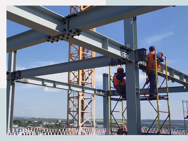 Монтаж металлоконструкций в Первоуральске