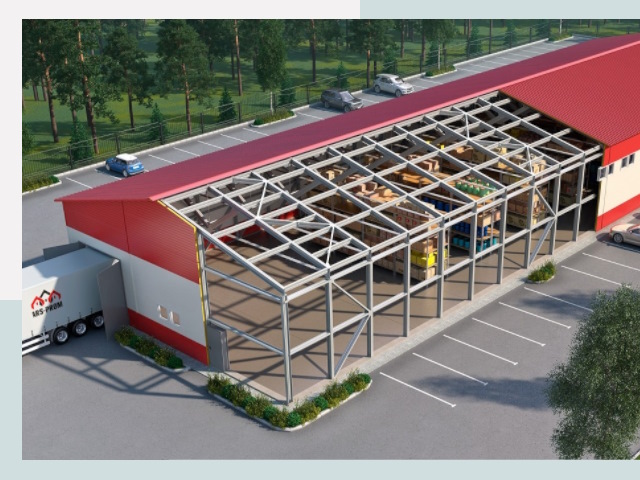 Проектирование ангаров в Первоуральске от 618 руб.