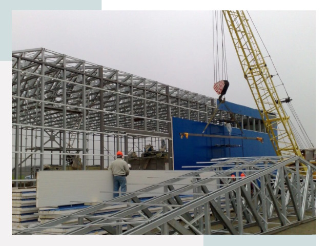 Монтаж ангаров в Первоуральске