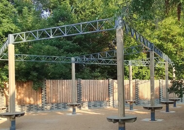 Терраса из металлоконструкций под ключ, проектирование, изготовление и монтаж от СтальСтрой-Прв